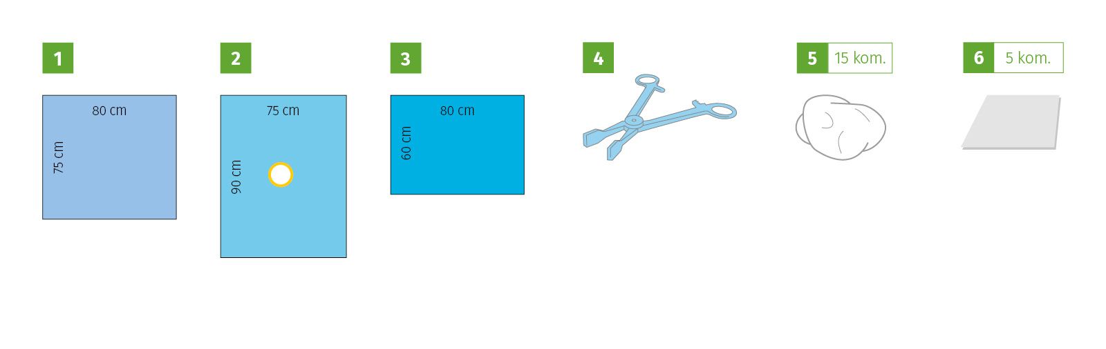 Meditex Percutaneous tracheostomy set II, sterile