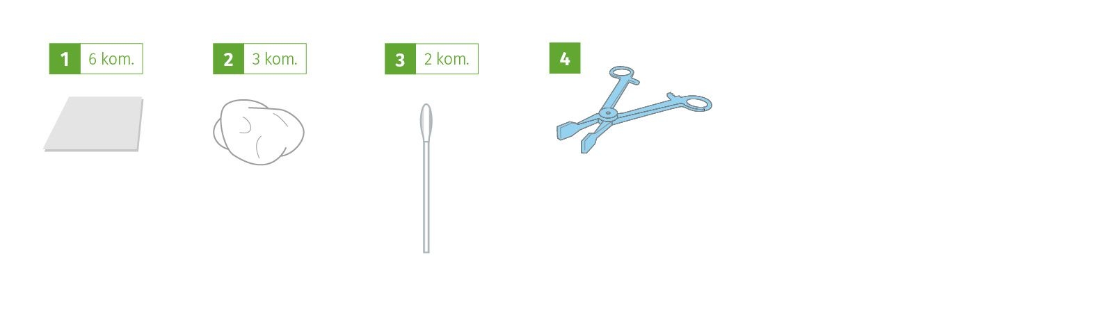 Meditex Umbilical stump care set I, sterile