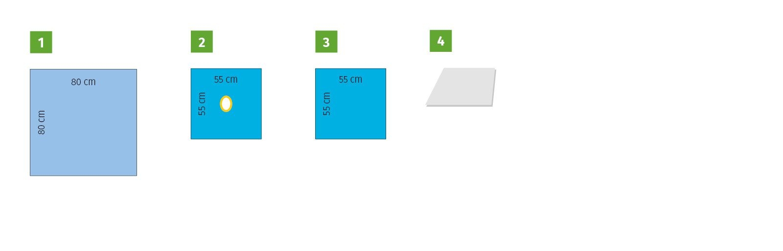 Surgical sutures set II, sterile