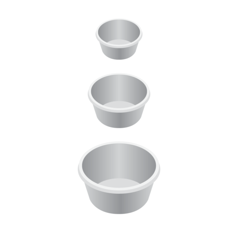Round bowls