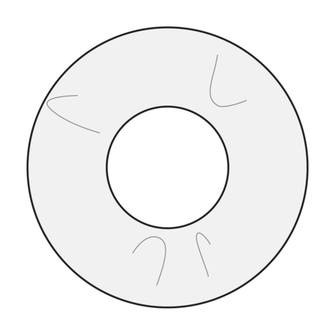 Anti-decubitus nape band