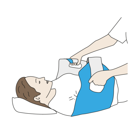 Patient turning and immobilization strap