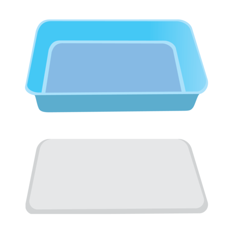Rectangular bowls