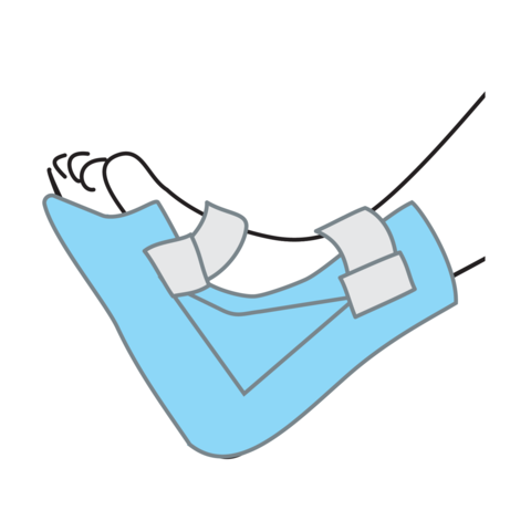 Elbow and heel protection with ankle reinforcements