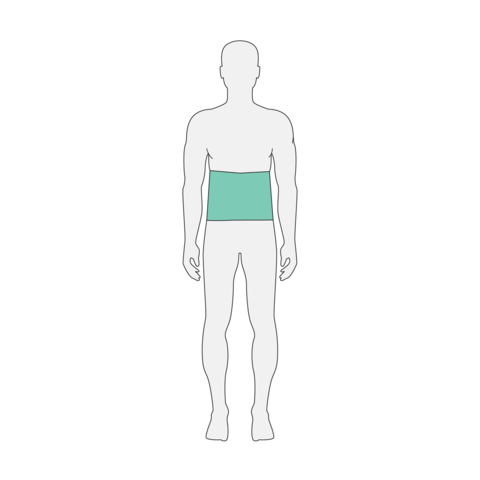 Abdomen belt