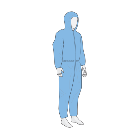 MEDITECT overalls