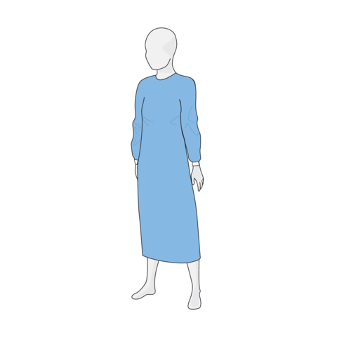 MEDITECT surgical gown